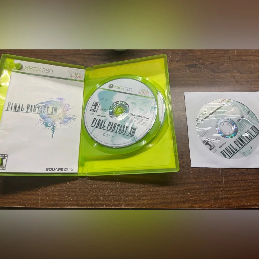 Microsoft Xbox 360 Final Fantasy XIII tested&works complete